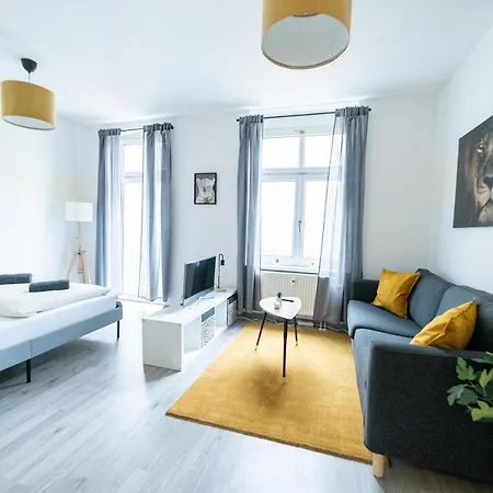 Fullhouse - - M18 - Fahrstuhl - Smarttv - Marktlage Apartment Erfurt