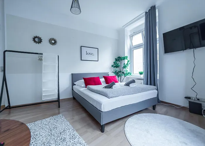 Fullhouse - - M18 - Fahrstuhl - Smarttv - Marktlage Apartamento Érfurt